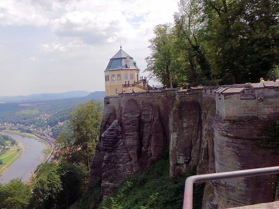 Bild von der Festung Königstein