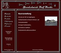 www.schmiede-bartko.de - ein Firmenweb in HTML mit PHP-Funktionen