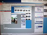 Foto 3 Adobe: Dazu gehst Du über den Button "Datei" und hier weiter auf "Für Web speichern ..."