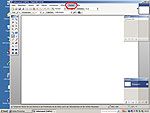 Foto 1 von Paint.net - der Button Fenster ist hier rot umrandet, auf diesen musst Du klicken um weitere Optionen zu öffnen.
