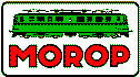 Logo Verband der Modelleisenbahner und Eisenbahnfreunde Europas (MOROP) 